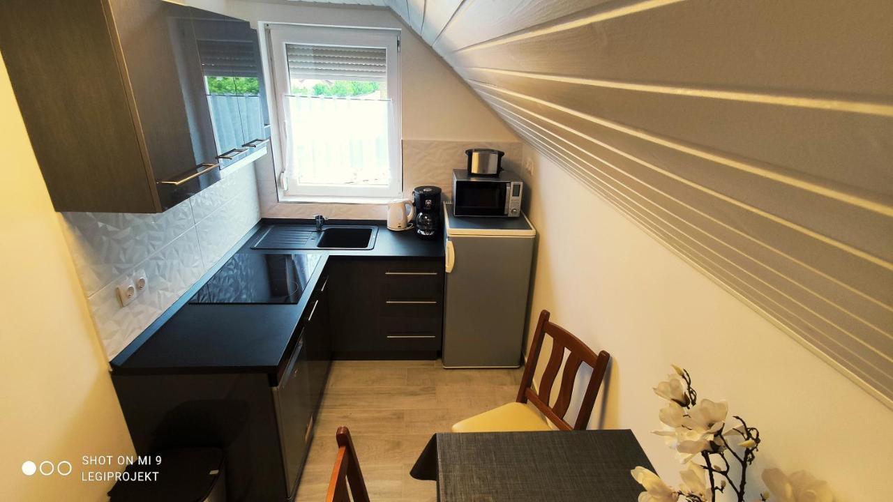 Papp Apartmanház Vonyarcvashegy Exterior foto